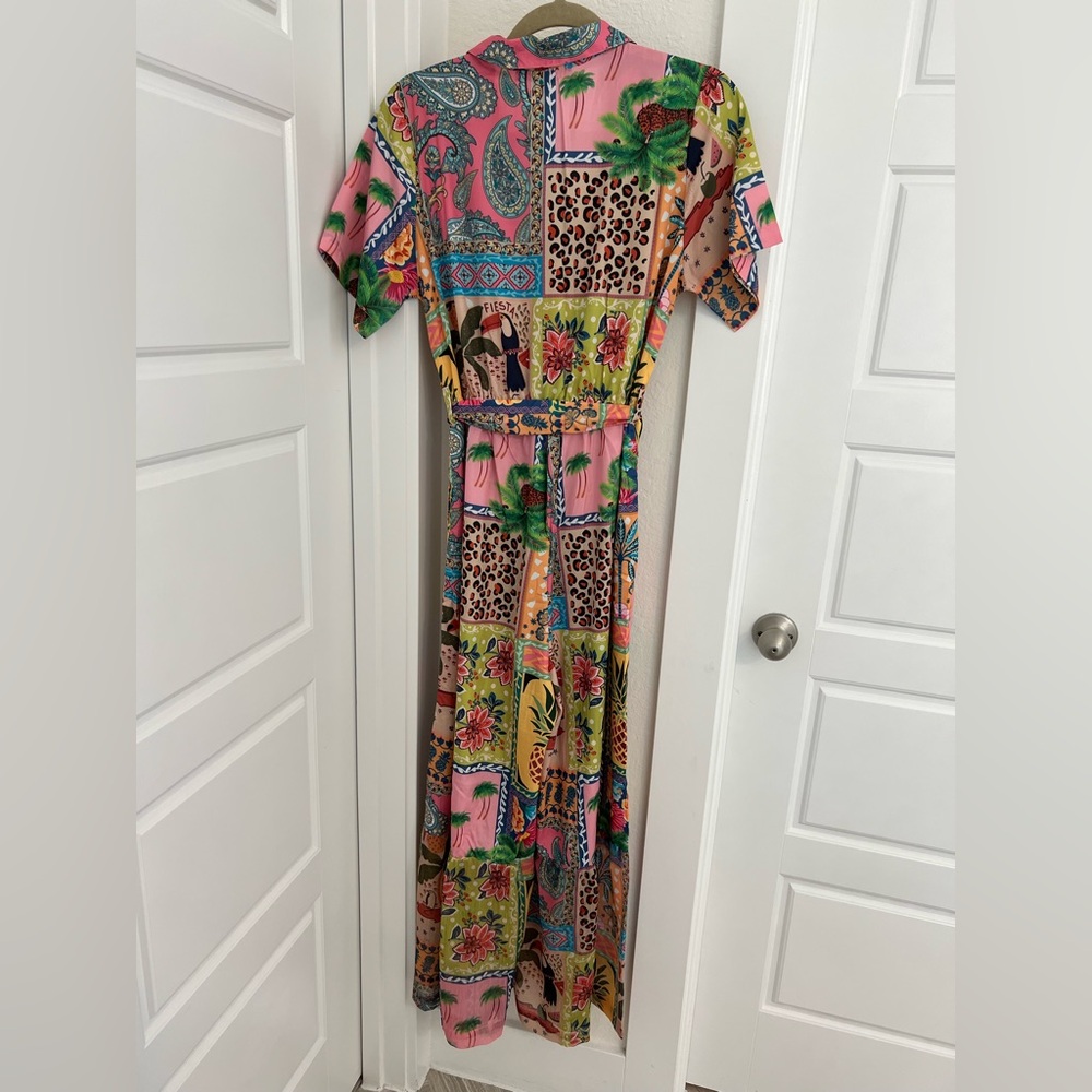 NWT Macaw Pineapple Jumpsuit, Romper, Vacation Wear, Size M - Picture 6 of 9